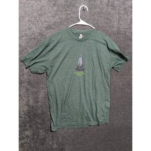 Wicked Broadway Musical T Shirt Mens Large Emerald City New York Green Heather